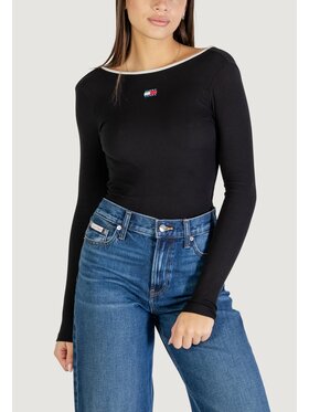 Tommy Jeans Tommy Jeans T-shirt DW0DW21839 Nero Casual Fit