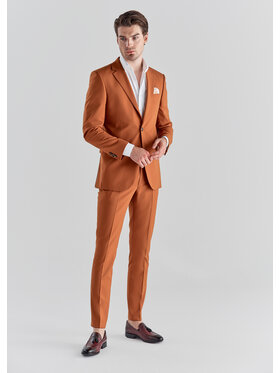 Pako Lorente Pako Lorente Marynarka P22SF-3G-021 Pomarańczowy Slim Fit