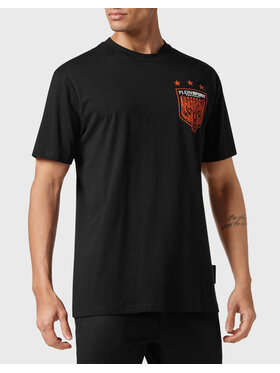 Plein Sport Plein Sport T-Shirt 3543 Czarny Regular Fit