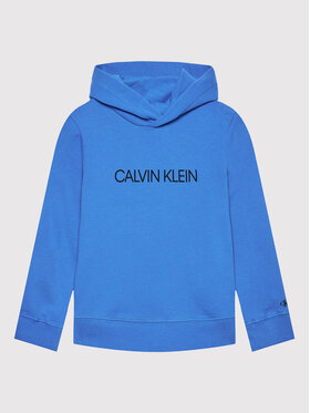 Calvin Klein Jeans Calvin Klein Jeans Bluza Institutional Logo IU0IU00163 Niebieski Regular Fit