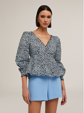 Motivi Motivi Top D713Q000430N0Z3 Turchese Regular Fit