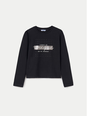 Mayoral Mayoral Блузка 830 Чорний Regular Fit