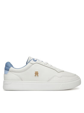 Tommy Hilfiger Tommy Hilfiger Sneakers Essential Elevated Court Sneaker FW0FW08680 Bianco