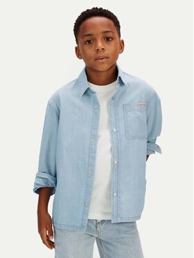 Calvin Klein Jeans Calvin Klein Jeans Jeanshemd LVCKSJB30B Blau Regular Fit