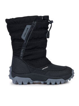Geox Geox Śniegowce J Himalaya Boy B Abx J26FRA 0FU50 C9999 S Czarny