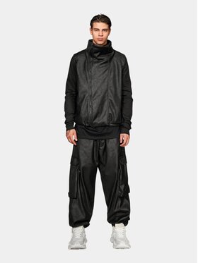 MADE BY SOCIETY MADE BY SOCIETY Kurtka anorak Suture - H17910 Czarny Basic Fit