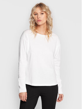 Comma Comma Majica 2121676 Bijela Relaxed Fit
