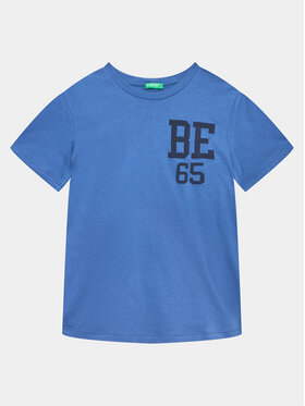 United Colors Of Benetton United Colors Of Benetton T-shirt 3I1XC10BI Plava Regular Fit