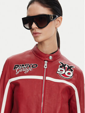 Μπουφάν δερμάτινο PINKO φωτογραφία