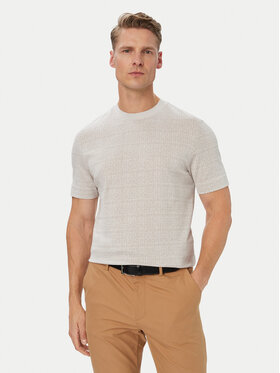 BOSS BOSS Tricou H-Thompson 181 50565299 Bej Regular Fit