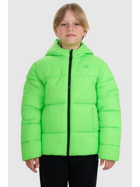 4F 4F Kurtka puchowa OUTERWEAR Zielony Regular Fit