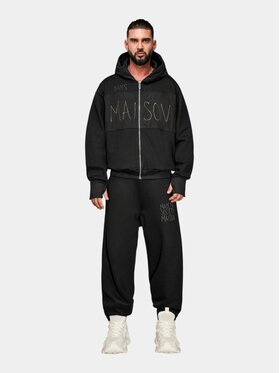 MADE BY SOCIETY MADE BY SOCIETY Spodnie materiałowe UNBOUND Pants - P17622 Czarny Basic Fit
