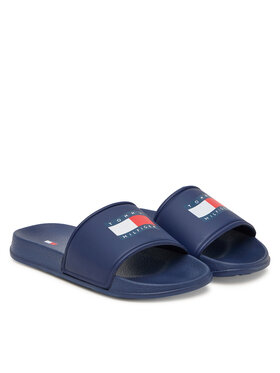 Tommy Hilfiger Tommy Hilfiger Pantoletten T3X0-34404-1172 Blau