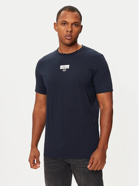 s.Oliver s.Oliver Tricou 2150054 Bleumarin Regular Fit