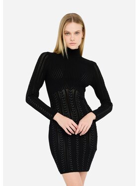 Liu Jo Liu Jo Sukienka wieczorowa CF5083MS46M22222 Czarny Slim Fit