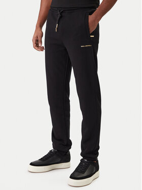 KARL LAGERFELD KARL LAGERFELD Melegítő alsó 705006 561910 Fekete Regular Fit