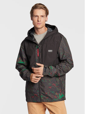 Quiksilver Demisezoninė striukė Lizard Heads EQYJK03819 Juoda Regular Fit