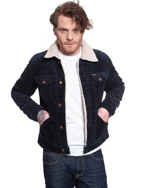 Wrangler Wrangler Giubbotto invernale 124MJ SHERPA Blu Regular Fit
