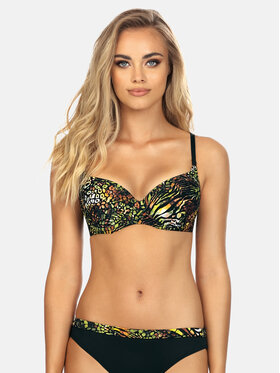 Miss Lou Miss Lou Góra od bikini Jolie Safari Fashion G-ML037 Zielony