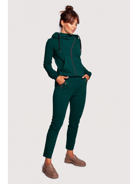 BeWear BeWear Dámske nohavice B243 Zelená Comfort Fit