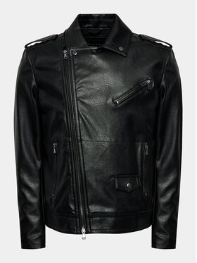 Μπουφάν από απομίμηση δέρματος Sisley φωτογραφία