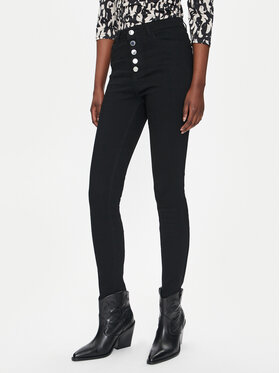 Morgan Morgan Blugi 242-PBLACK1 Negru Slim Fit