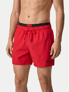 HUGO HUGO Pantaloncini da bagno Galaxy 50561128 Rosso Regular Fit