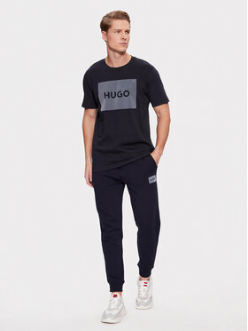 Hugo T-shirt Dulive_V 50501004 Tamnoplava Regular Fit