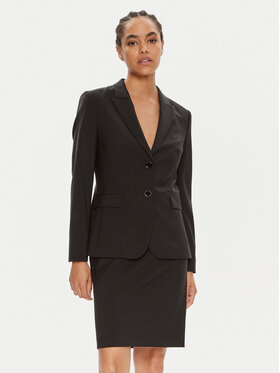BOSS Boss Marynarka Juleah 50490035 Czarny Regular Fit