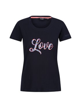 Regatta Regatta T-Shirt Filandra VIII Granatowy Short Fit