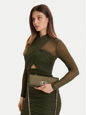 Guess Guess Käekott Zalina Mini HWSG93 50720 Roheline