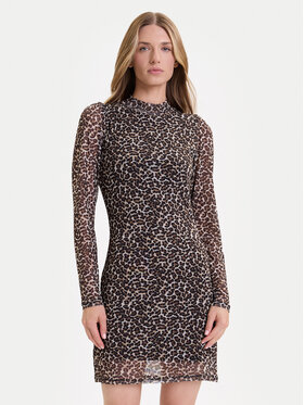 ONLY ONLY Sukienka codzienna Erica 15355845 Beżowy Regular Fit