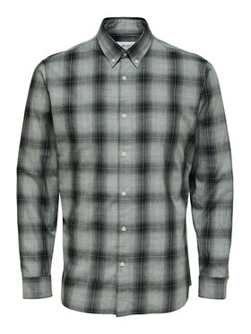 Selected Homme Selected Homme Krekls Theo 16087696 Pelēks Slim Fit