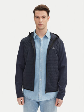 Aeronautica Militare Aeronautica Militare Μπουφάν μεταβατικό 251AF498F559 Σκούρο μπλε Regular Fit