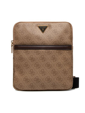Guess Guess Мъжка чантичка Vezzola Crossbody Flat HMVZZL P2123 Бежов