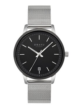 Obaku Obaku Zegarek V270LDABMC Srebrny