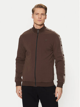 Guess Guess Sweatshirt Z2YQ12 K6ZS1 Braun Regular Fit