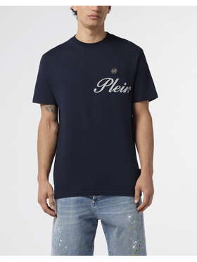 PHILIPP PLEIN PHILIPP PLEIN T-shirt 29875 Blu scuro Regular Fit