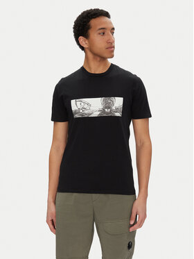 C.P. Company C.P. Company T-Shirt 18CMTS319A005431G Černá Regular Fit