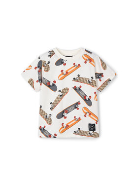 Mayoral Mayoral T-Shirt 3038 Écru Regular Fit