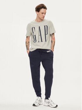 Gap T-shirt 866774-02 Siva Regular Fit