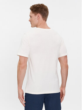 Jack&Jones T-shirt 12251315 Écru Regular Fit