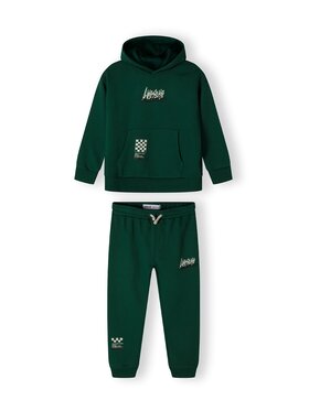 MINOTI MINOTI Bluza 23fleece123 Zielony Regular Fit