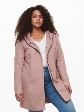 ONLY Carmakoma ONLY Carmakoma Übergangsmantel Sedona 15191768 Rosa Regular Fit