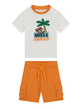 Guess Guess Set T-Shirt und Shorts N6GG02 K8HM4 Bunt Regular Fit