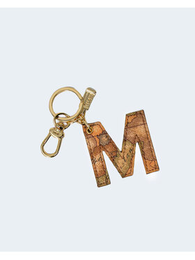 Alviero Martini Prima Classe Alviero Martini Prima Classe Portachiavi LETTERA M Beige