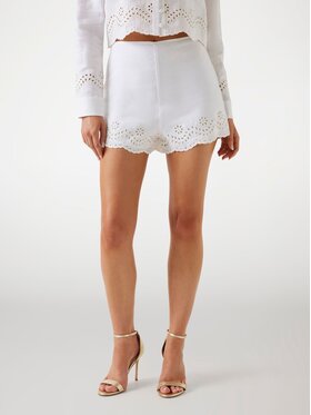Guess Guess Spódnica 176859 Biały Classic Fit