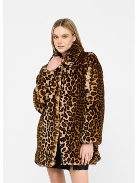 Liu Jo Liu Jo Kurtka damska CF5180E1030V9414 Brązowy Regular Fit