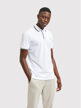 Selected Homme Selected Homme Polo marškinėliai Aze 16082841 Balta Regular Fit