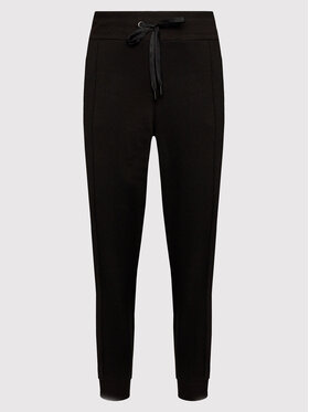 DKNY Sport DKNY Sport Spodnie dresowe DPPP2513 Czarny Regular Fit